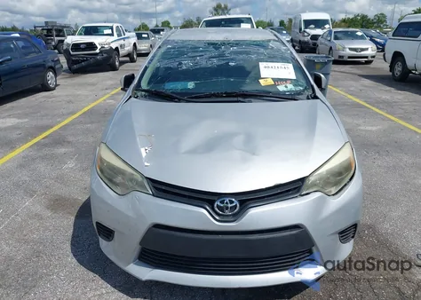 2014 Toyota Corolla L из США, поврежденный, VIN 2T1BURHEXEC104607